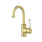 Clasico Gooseneck Ceramic Handle Basin Mixer