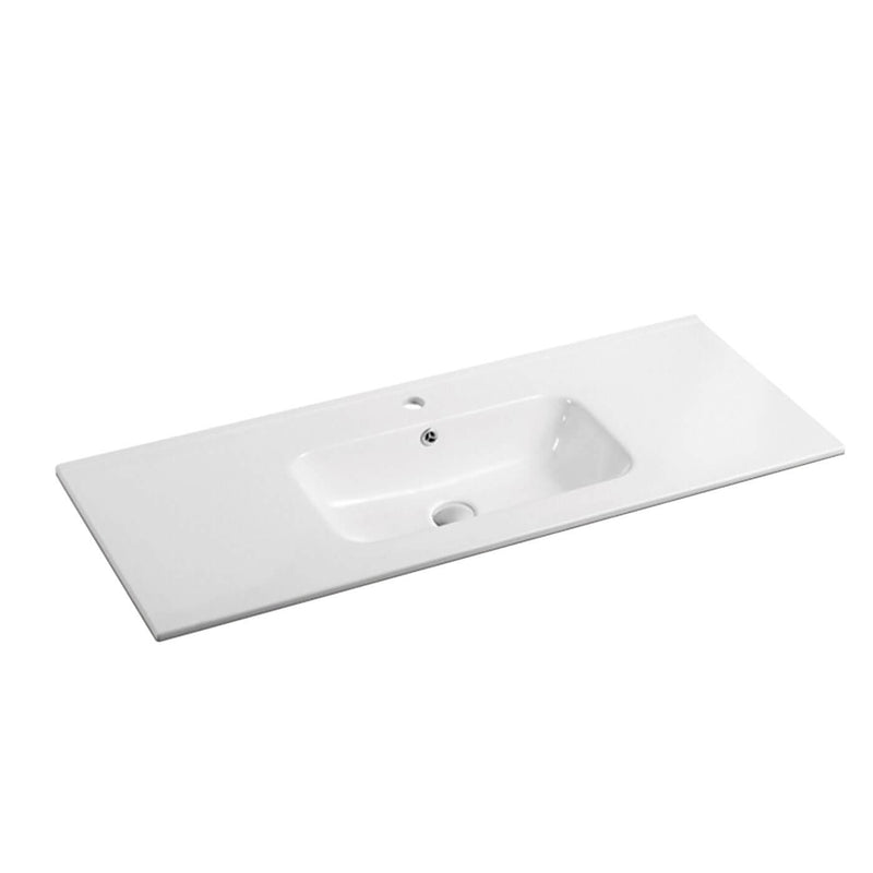 D Series Ceramic Benchtop with Taphole (600-1200mm)
