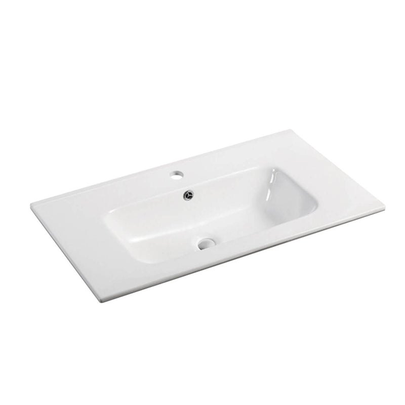 D Series Ceramic Benchtop with Taphole (600-1200mm)