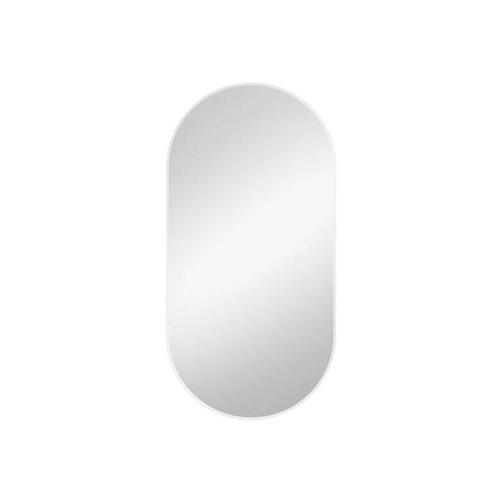 Empire Oval Pill Framed Glass Mirror