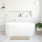 Encanto Freestanding Resin Stone Bathtub 1700mm