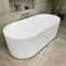 Enflair Oval Fluted Groove Freestanding Bathtub 1500-1700mm