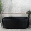 Enflair Oval Fluted Groove Freestanding Bathtub 1500-1700mm