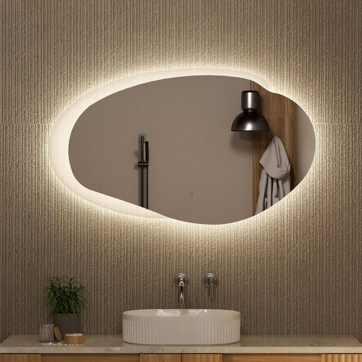 Evanston Asymmetrical LED Mirror (1100-1200mm)