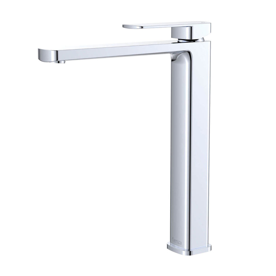 Fienza Tono Square High Rise Basin Mixer – Sunlight Bathrooms