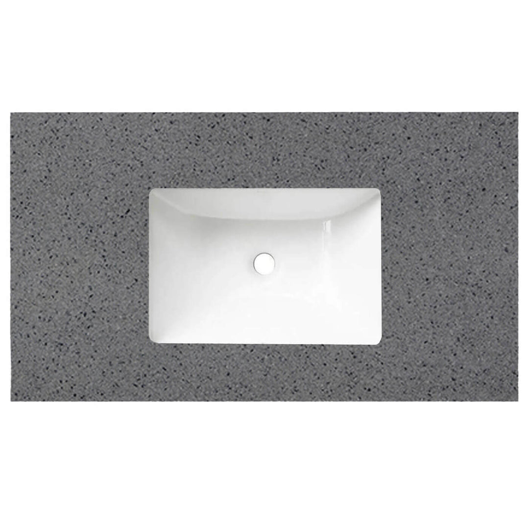 Fienza Vanity Solid Surface Benchtop with Undermount Basin (600-1800mm)