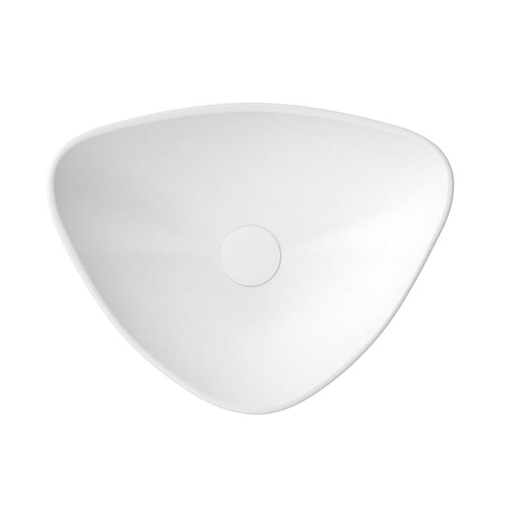 Fiore Asymmetrical Ceramic Basin 530mm