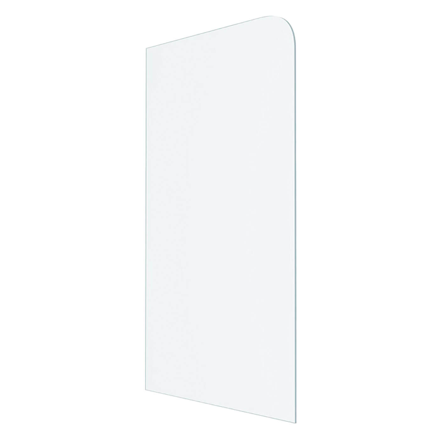 10mm Frameless Curved Radius Corner Shower Screen Fixed Panel ...