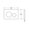 Geberit Sigma In Wall Flush Plate Button