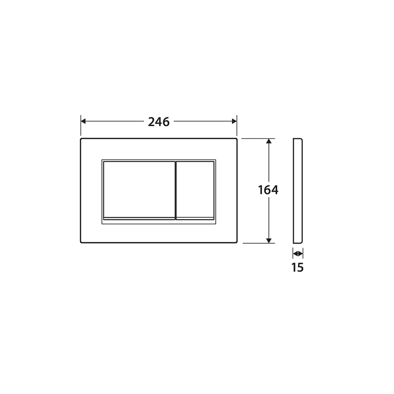 Eva Box Rim In Wall Gloss White Toilet Geberit Sigma 30 Package