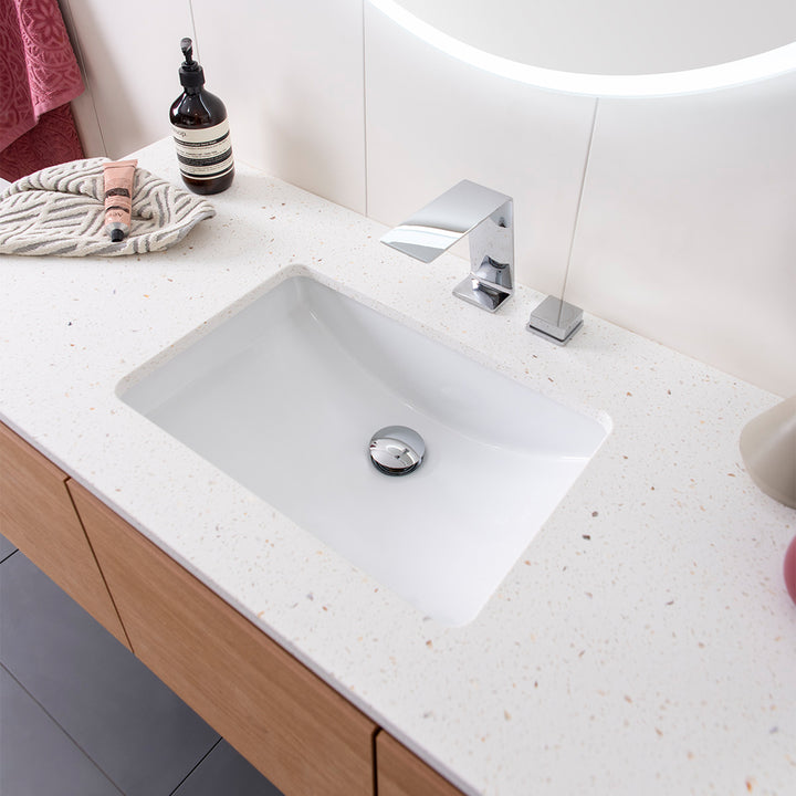 Gravity Undermount Ceramic Basin 525x370mm