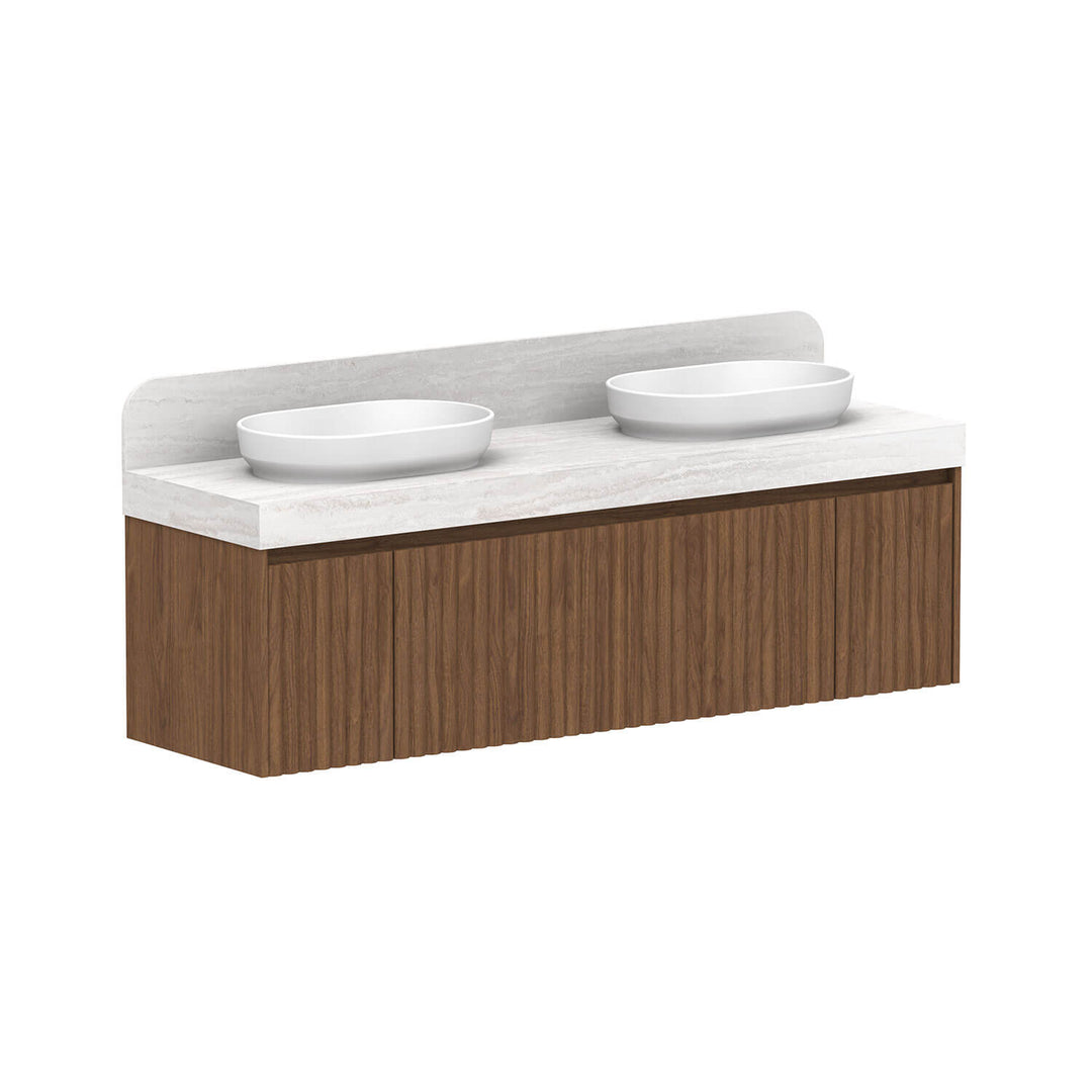 Harper Fluted Wall Hung Vanity