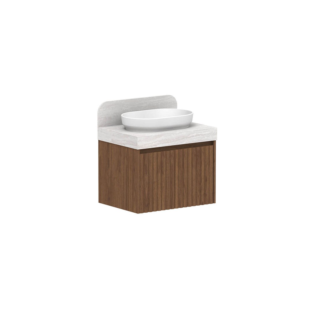 Harper Fluted Wall Hung Vanity