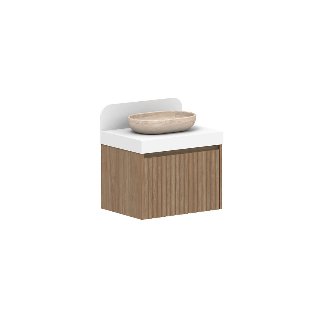 Harper Fluted Wall Hung Vanity
