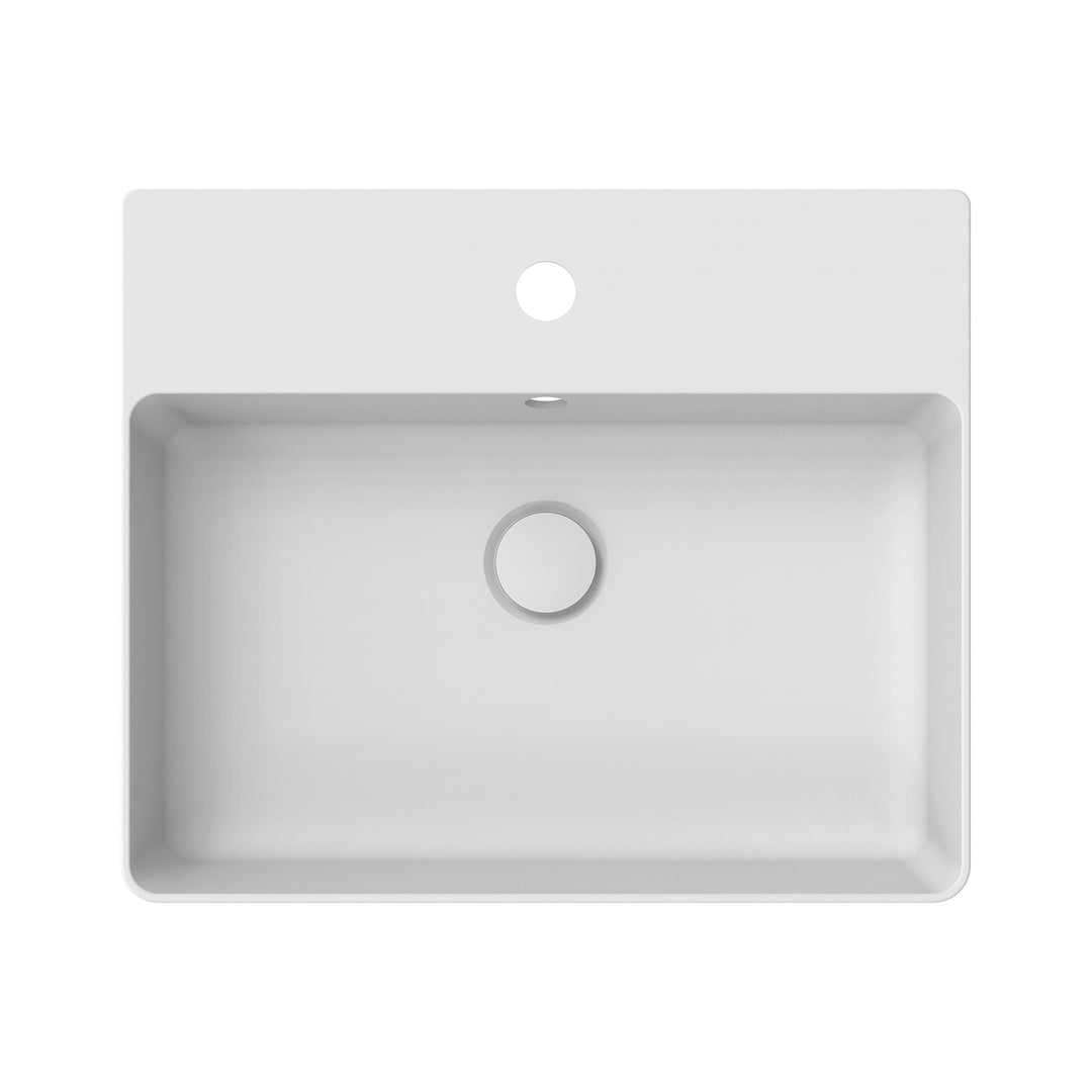 Jack Rectangular Ceramic Basin 500x420mm