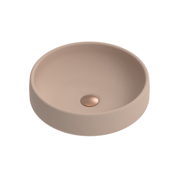 Jean Round Curved Concrete Basin 400mm