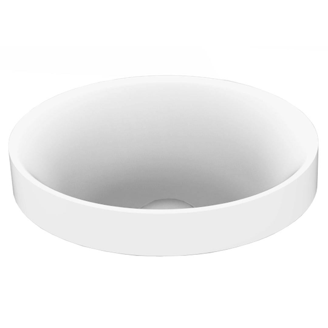 Joy Inset Oval Solid Surface Basin 277x190mm