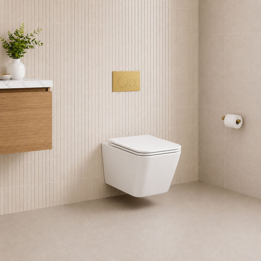Kansas Wall Hung Rimless Toilet Geberit Sigma 20 Package