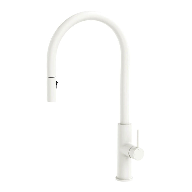 Kaya Pull Out Gooseneck Sink Mixer