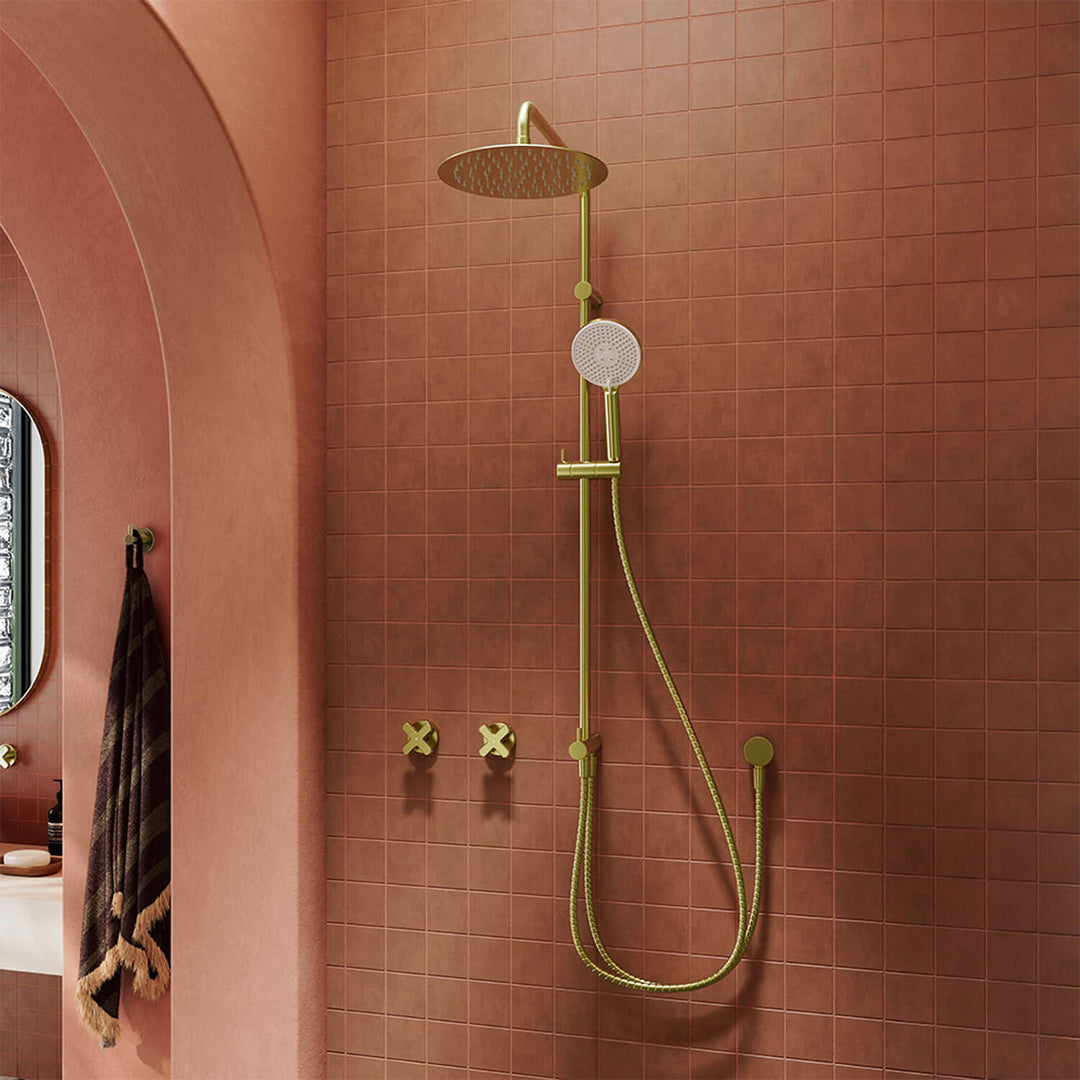 Kaya Retrofit Variable Inlet Twin Shower