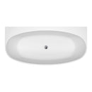 Keeto Back to Wall Bathtub Gloss White 1500-1700mm
