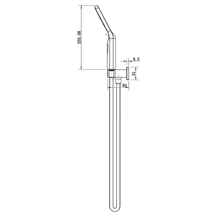 Kiama Square Shower Handset