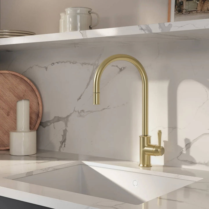 Kingsley Commercial Pull-Out Kitchen Mixer