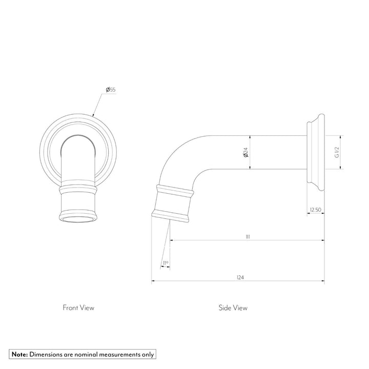 Kingsley Wall Spout