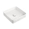 Kira Square Fluted Above Counter Ribbed Basin 415x415mm