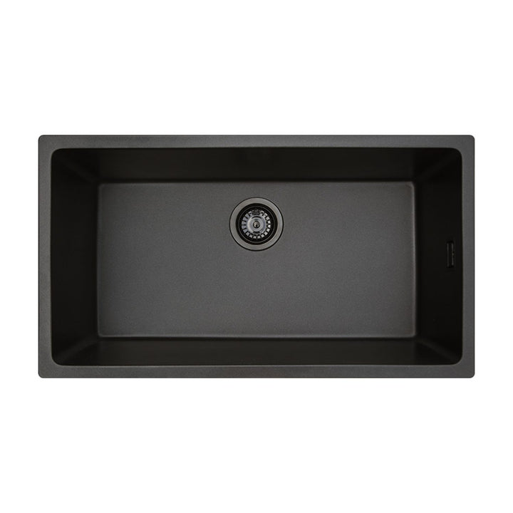 Kuro Granite Single Bowl Kitchen Sink 783×433mm