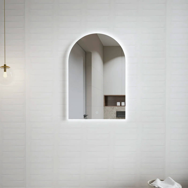 LED Archie Pill Oval Bathroom Anti-Fog Mirror 900x600mm