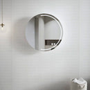 LED London Circle Mirror Shaving Cabinet 800mm