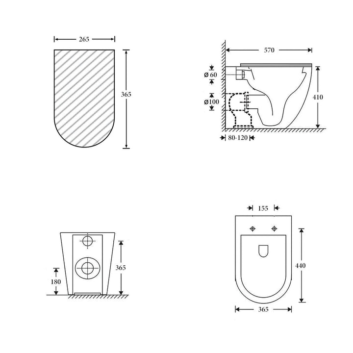Lagos In Wall Tornado Toilet Geberit Sigma 20 Package
