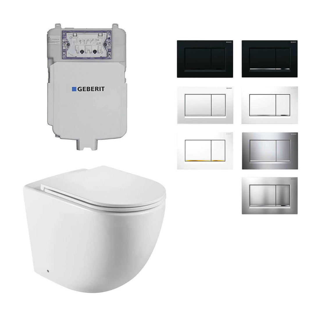 Lagos In Wall Tornado Toilet Geberit Sigma 30 Package