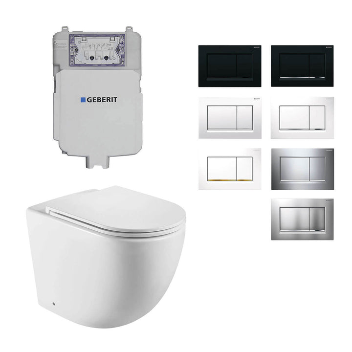 Lagos In Wall Tornado Toilet Geberit Sigma 30 Package