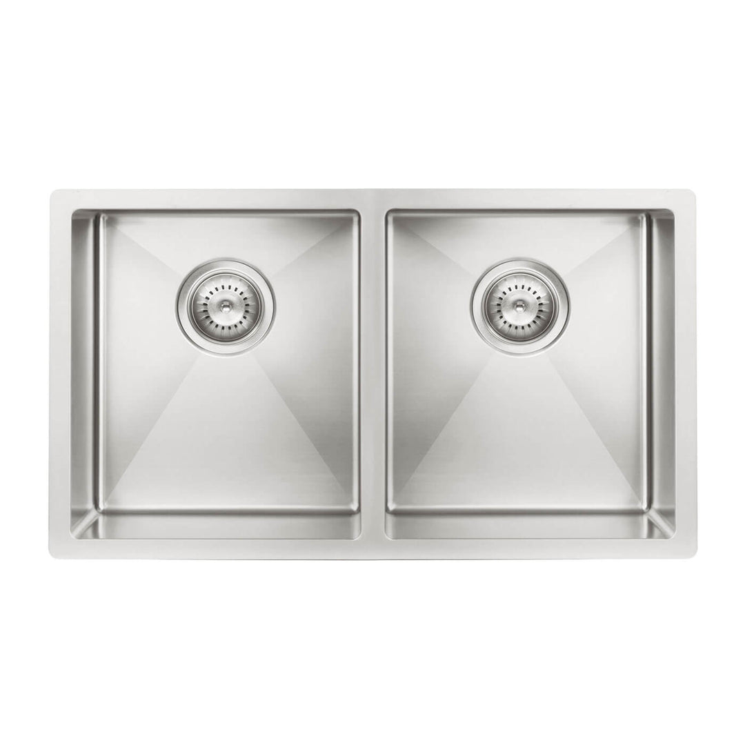 Lavello Double Bowl Stainless Steel Sink 760x440x200mm