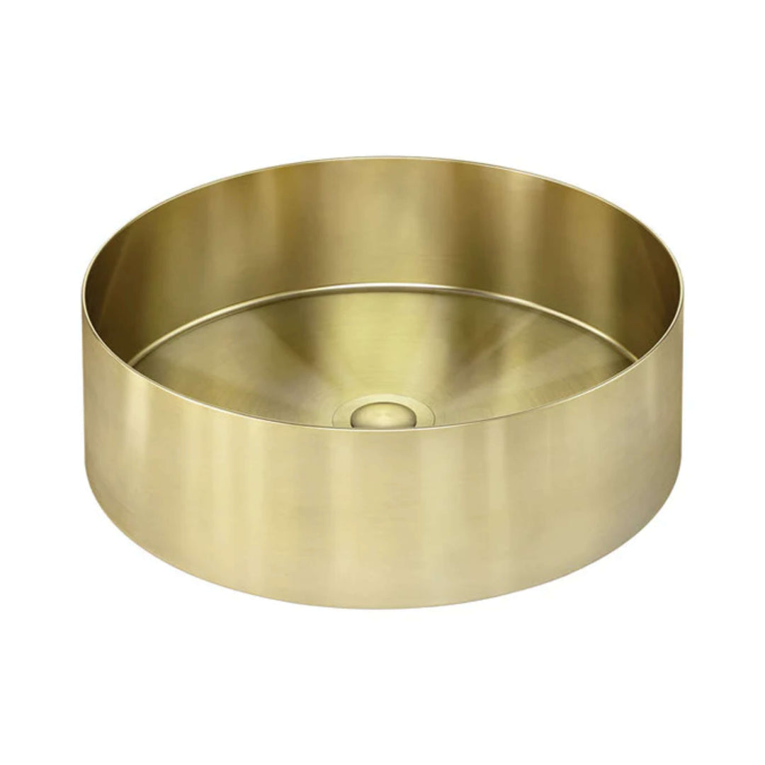 Lavello Round Steel Bathroom Basin 380mm