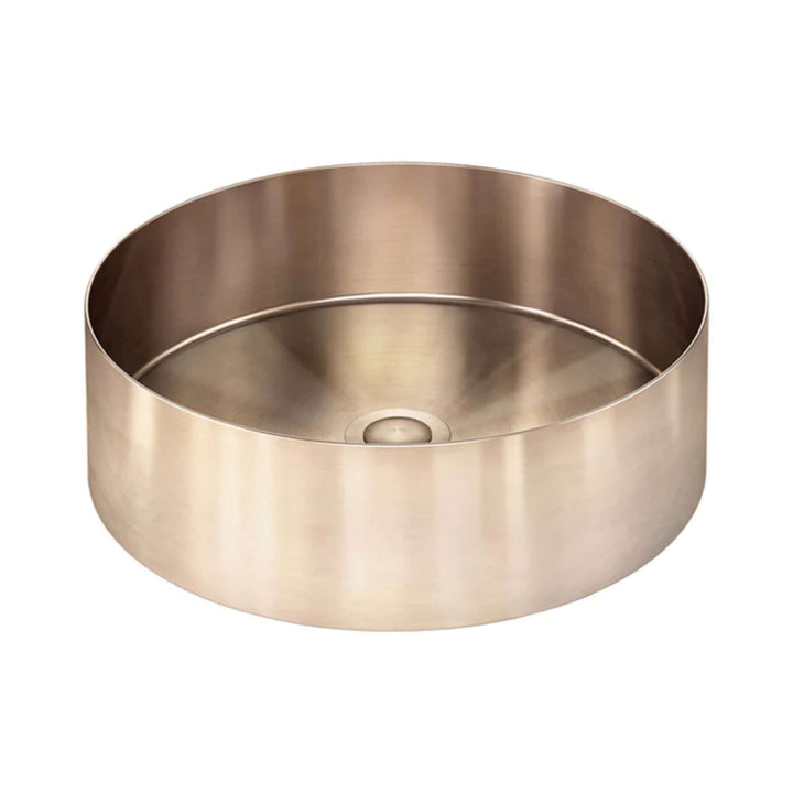 Lavello Round Steel Bathroom Basin 380mm