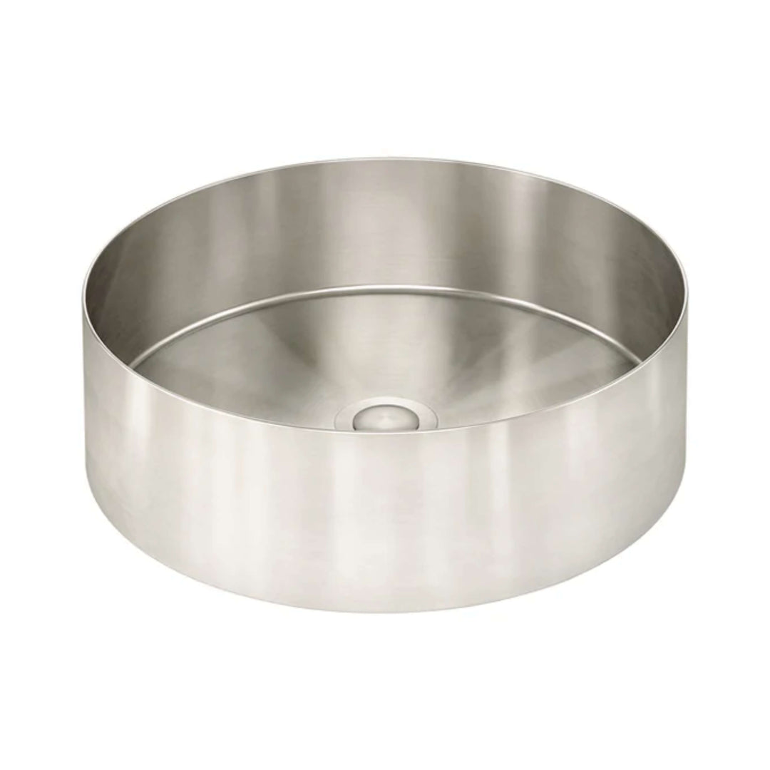 Lavello Round Steel Bathroom Basin 380mm
