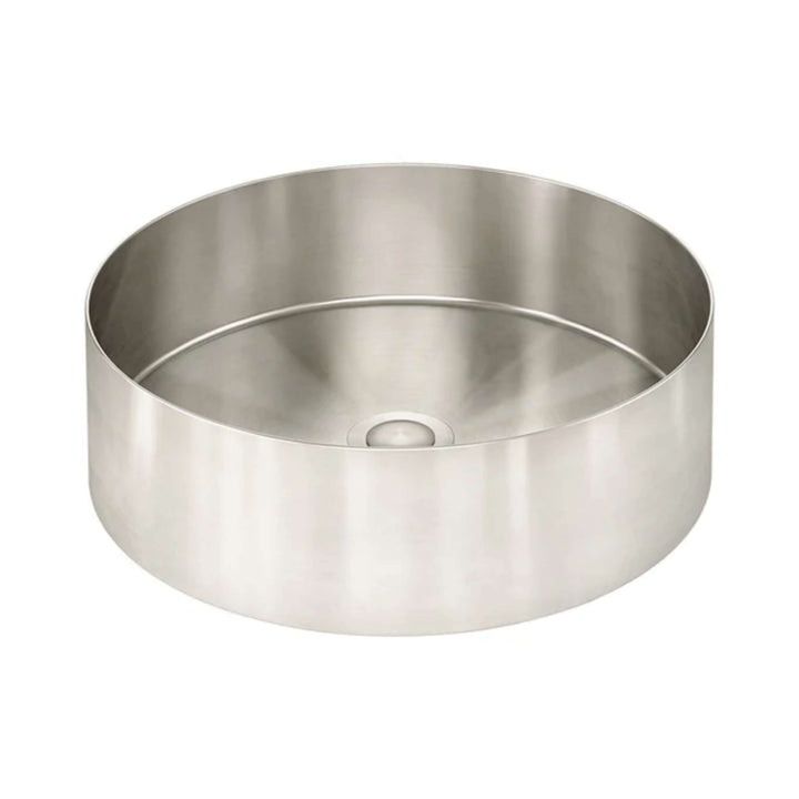 Lavello Round Steel Bathroom Basin 380mm
