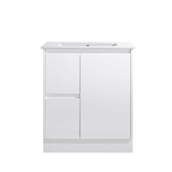Limson White Soft-Close Floor Mounted Vanity