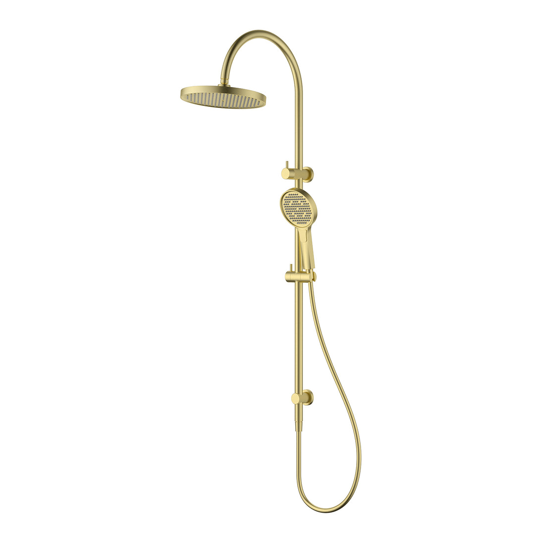 Linie Gooseneck Twin Shower Rail