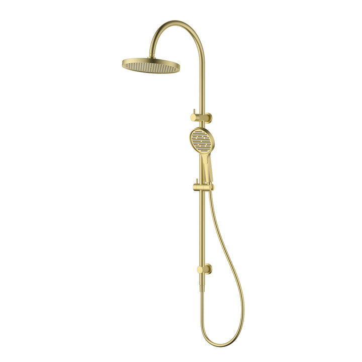 Linie Gooseneck Twin Shower Rail