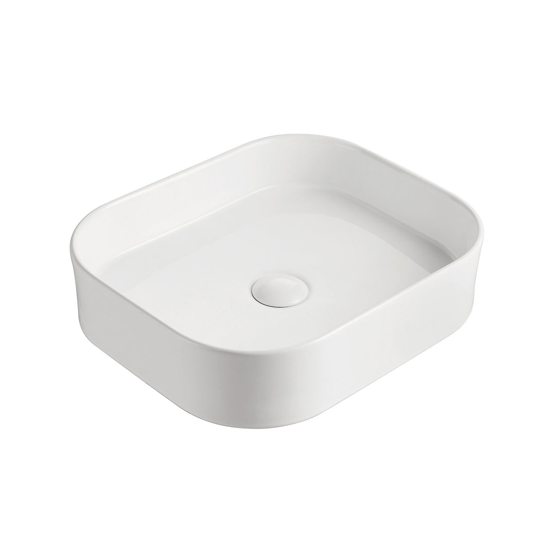 Louie Curved Corner Basin 450x380mm