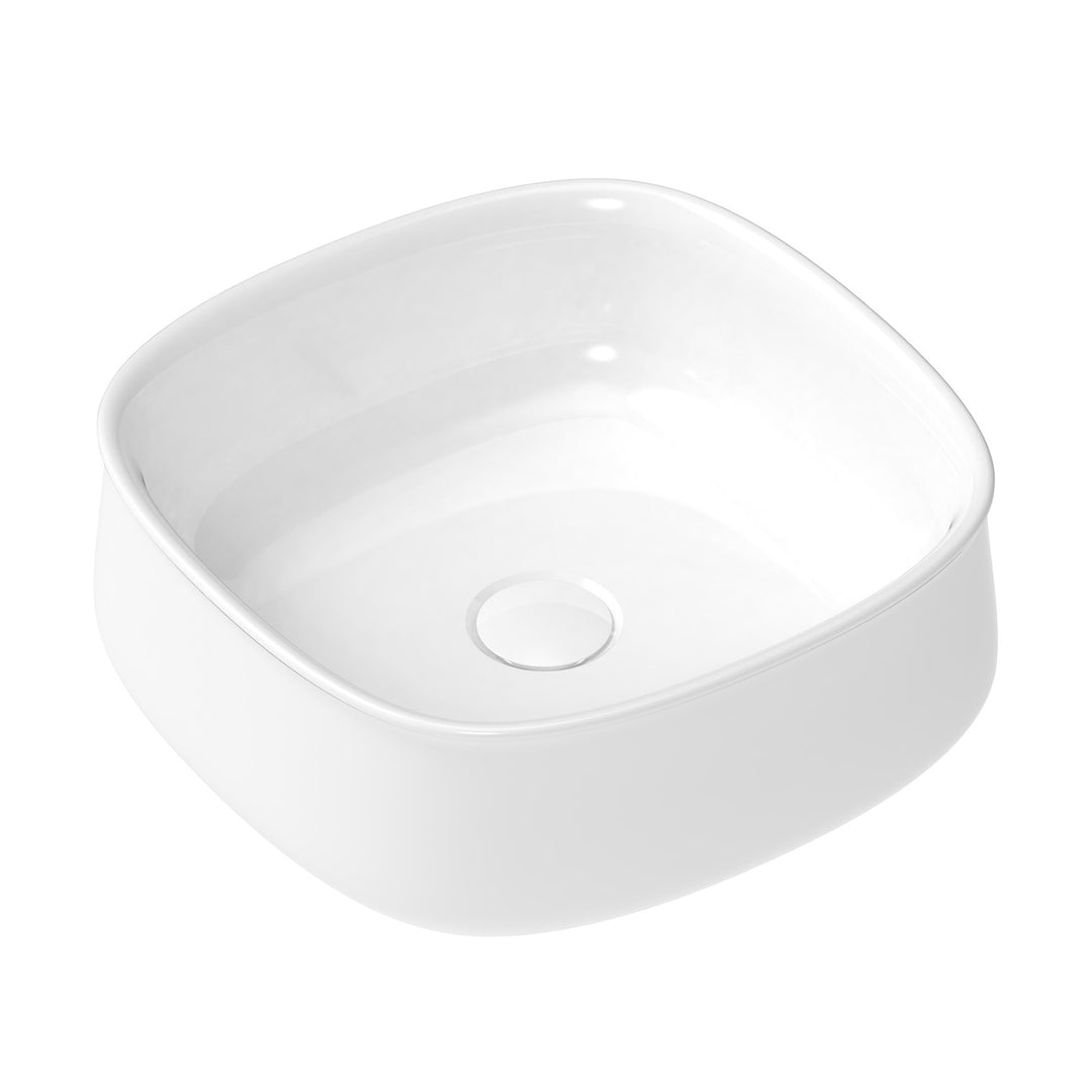 Love Curved Square Ceramic Basin 360mm
