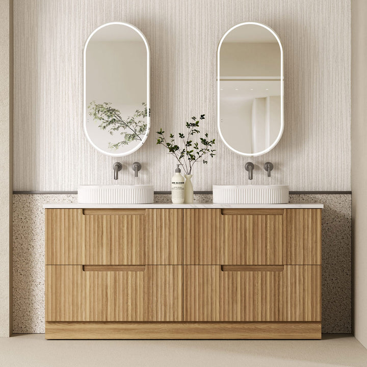 Lovina Fluted Freestanding Vanity (600-1800mm)