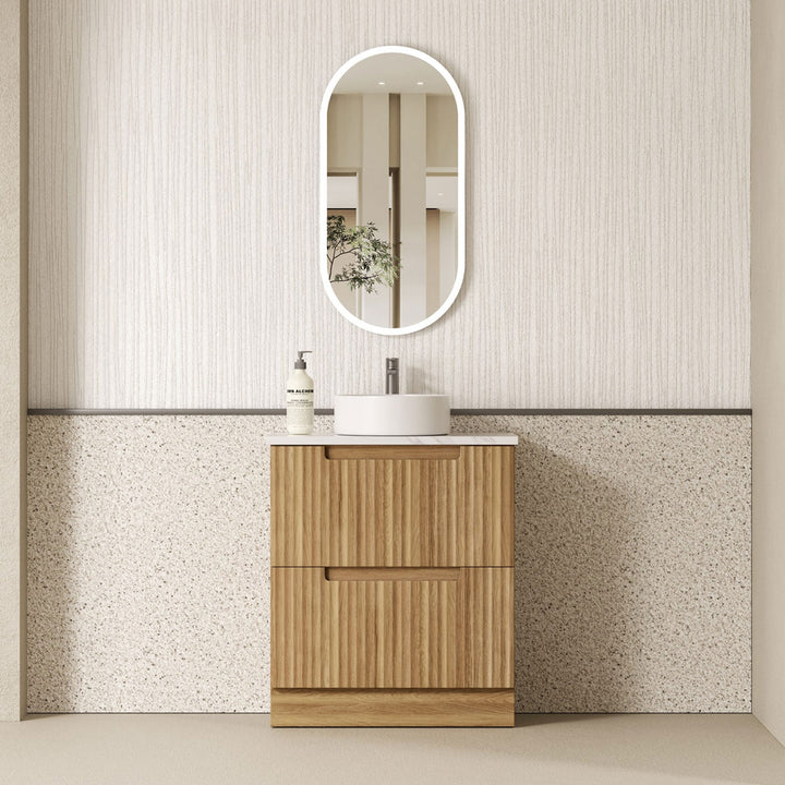Lovina Fluted Freestanding Vanity (600-1800mm)