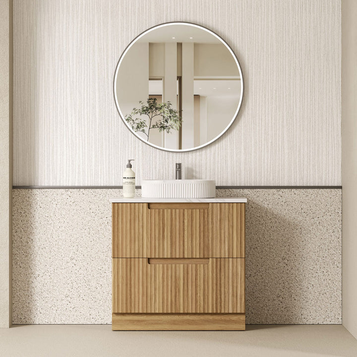 Lovina Fluted Freestanding Vanity (600-1800mm)