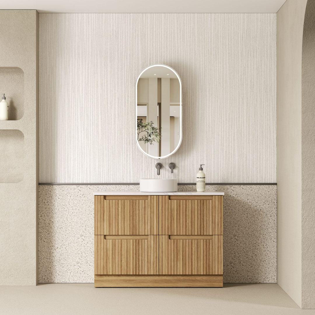 Lovina Fluted Freestanding Vanity