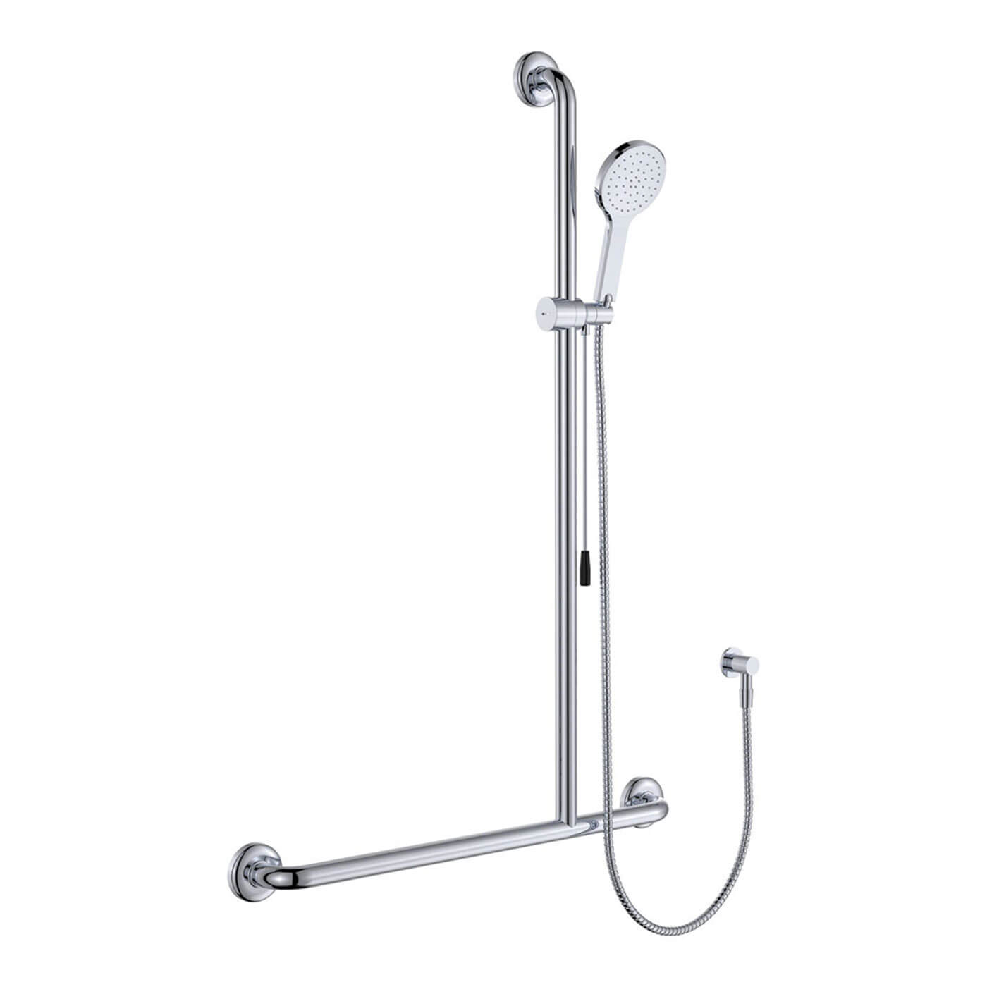 Dda Grab Rails Luciana Care DDA Shower Rail with Grab Bar – Sunlight Bathrooms